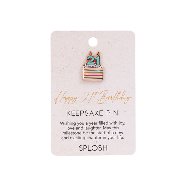 Splosh - Celebration Keepsake Pin - 21