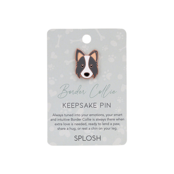 Splosh - Pet Keepsake Pin - Border Collie