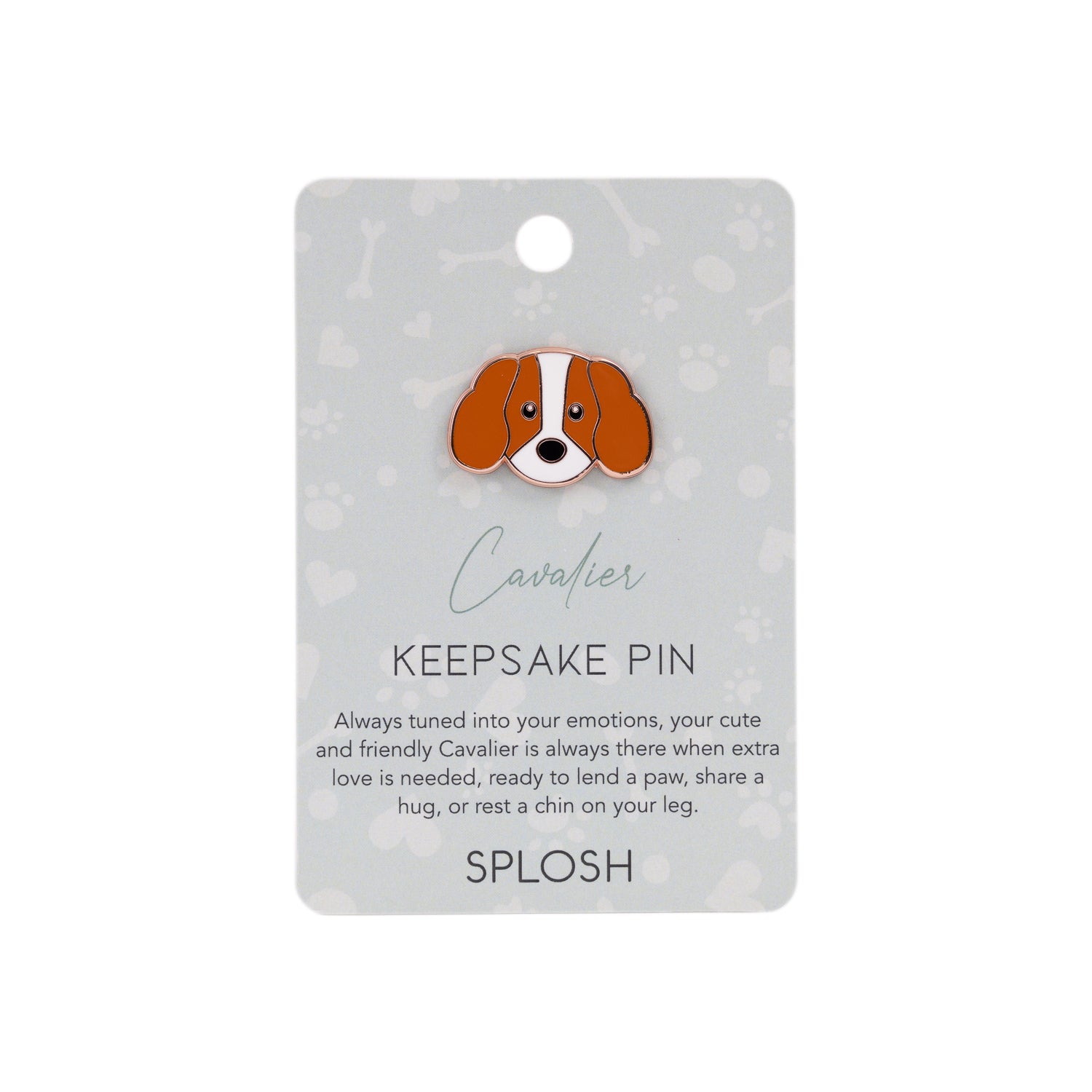 Splosh - Pet Keepsake Pin - Cavalier