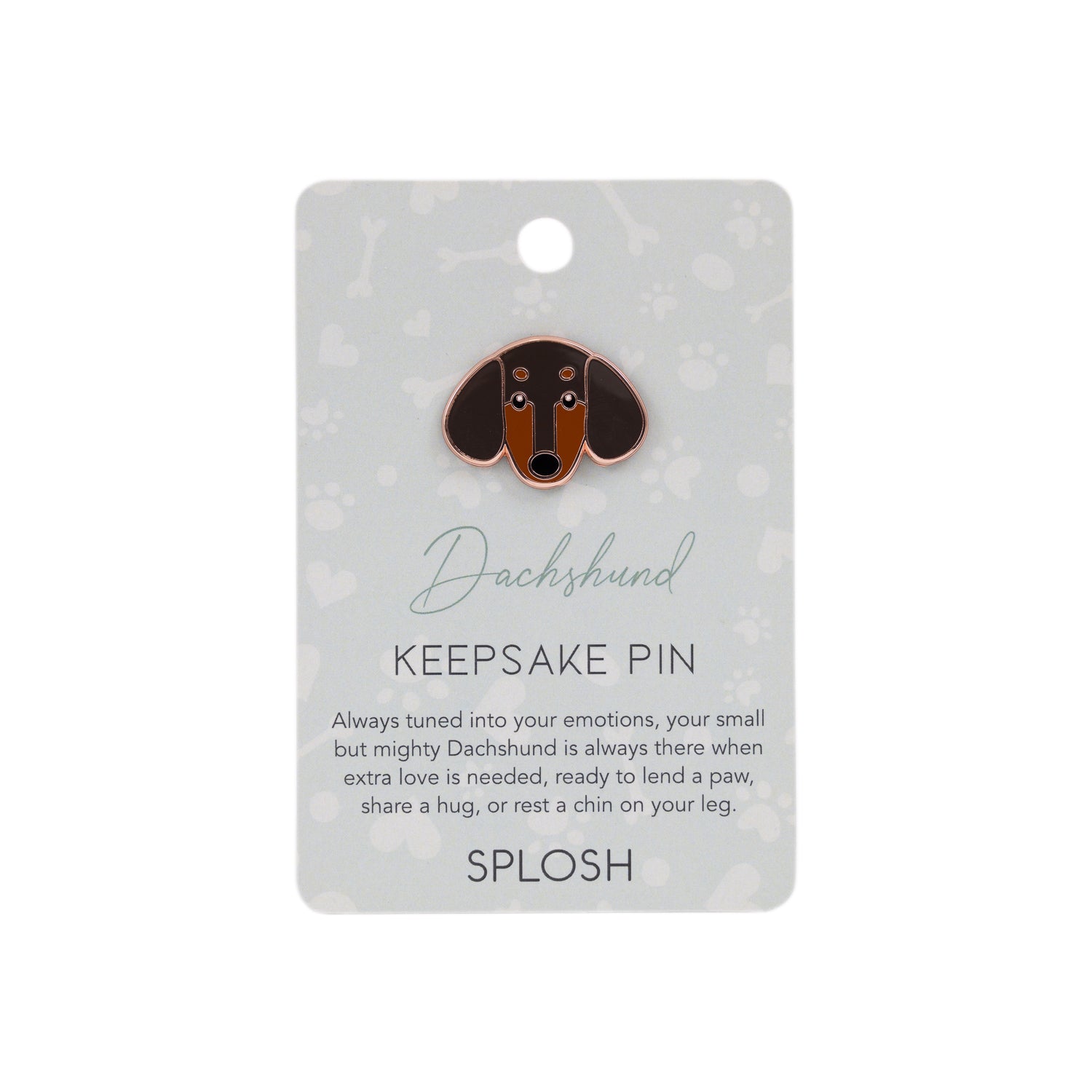 Splosh - Pet Keepsake Pin - Dachshund