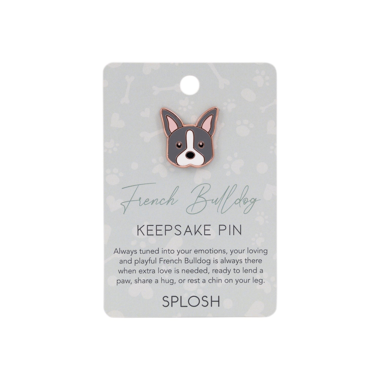 Splosh - Pet Keepsake Pin - French Bulldog