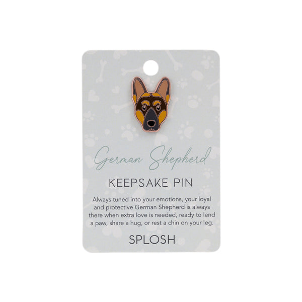 Splosh - Pet Keepsake Pin - German Shepherd