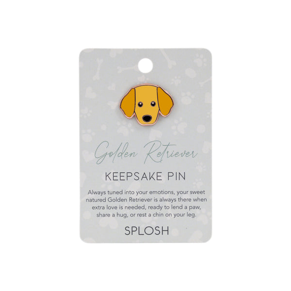 Splosh - Pet Keepsake Pin - Golden Retriever