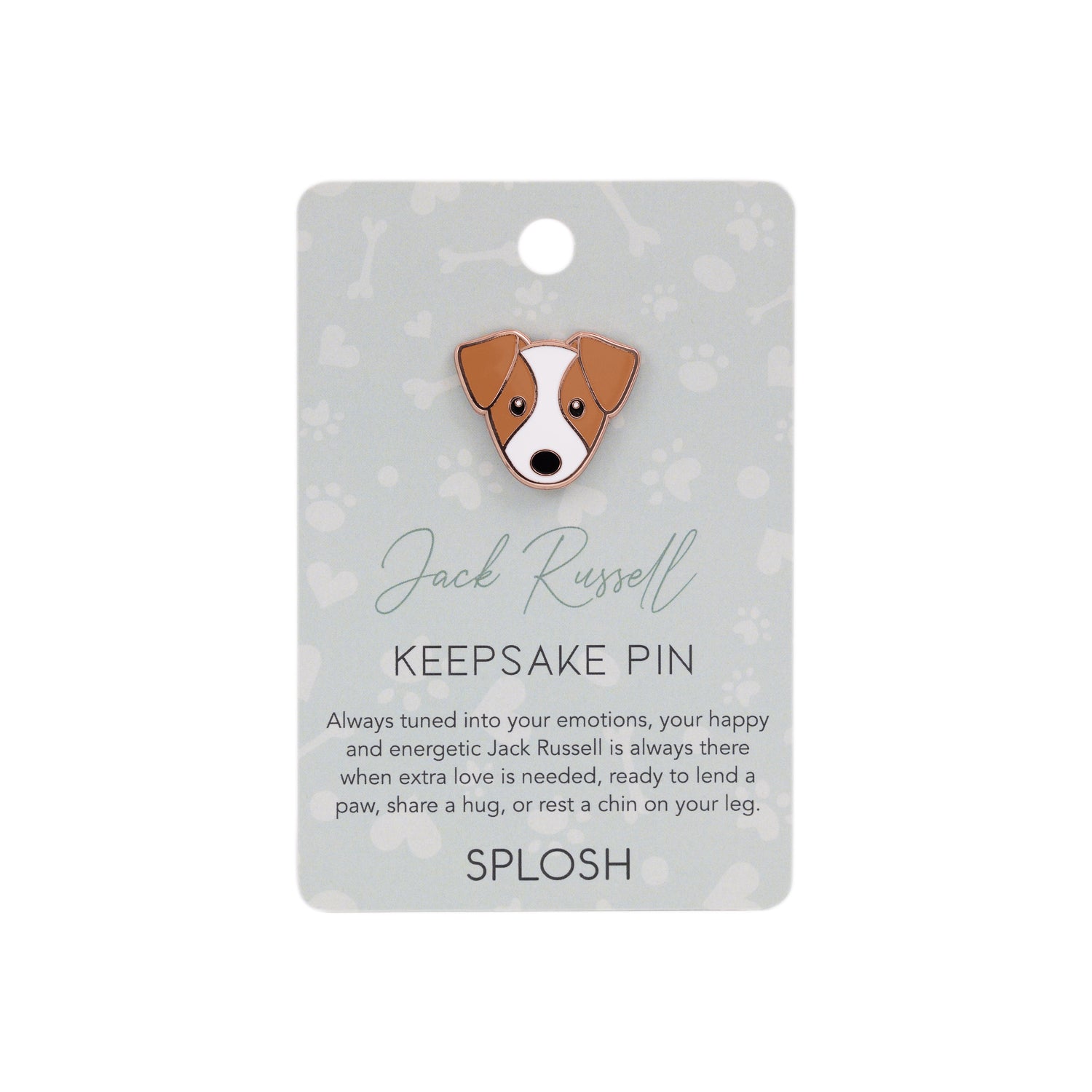 Splosh - Pet Keepsake Pin - Jack Russell