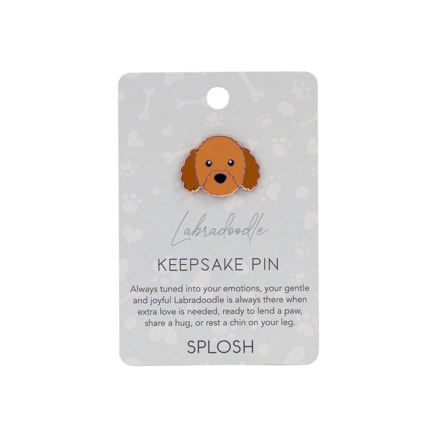 Splosh - Pet Keepsake Pin - Labradoodle