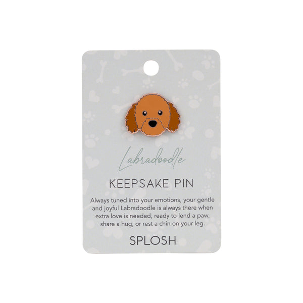 Splosh - Pet Keepsake Pin - Labradoodle