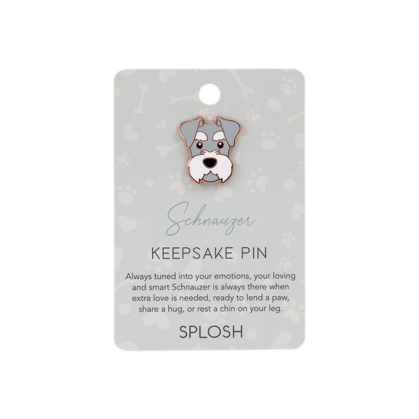 Splosh - Pet Keepsake Pin - Schnauzer