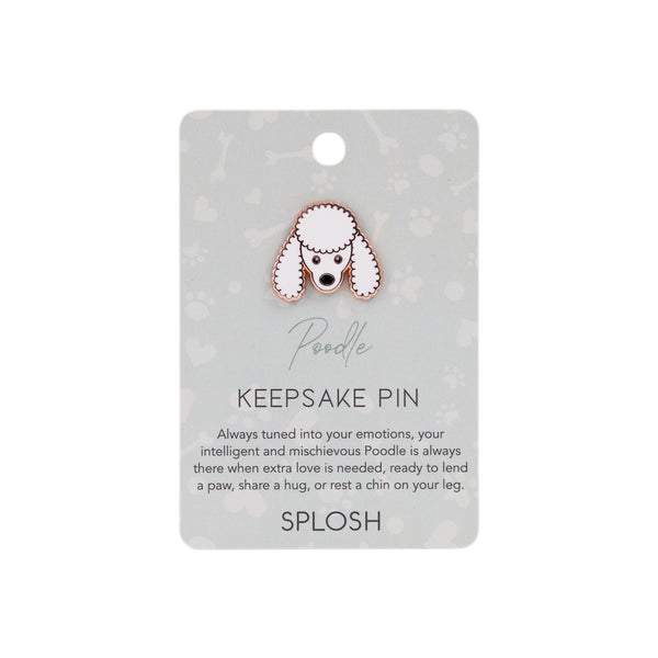 Splosh - Pet Keepsake Pin - Poodle