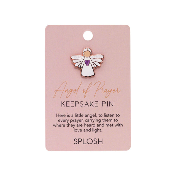 Splosh - Angel of Prayer - Keepsake Pin