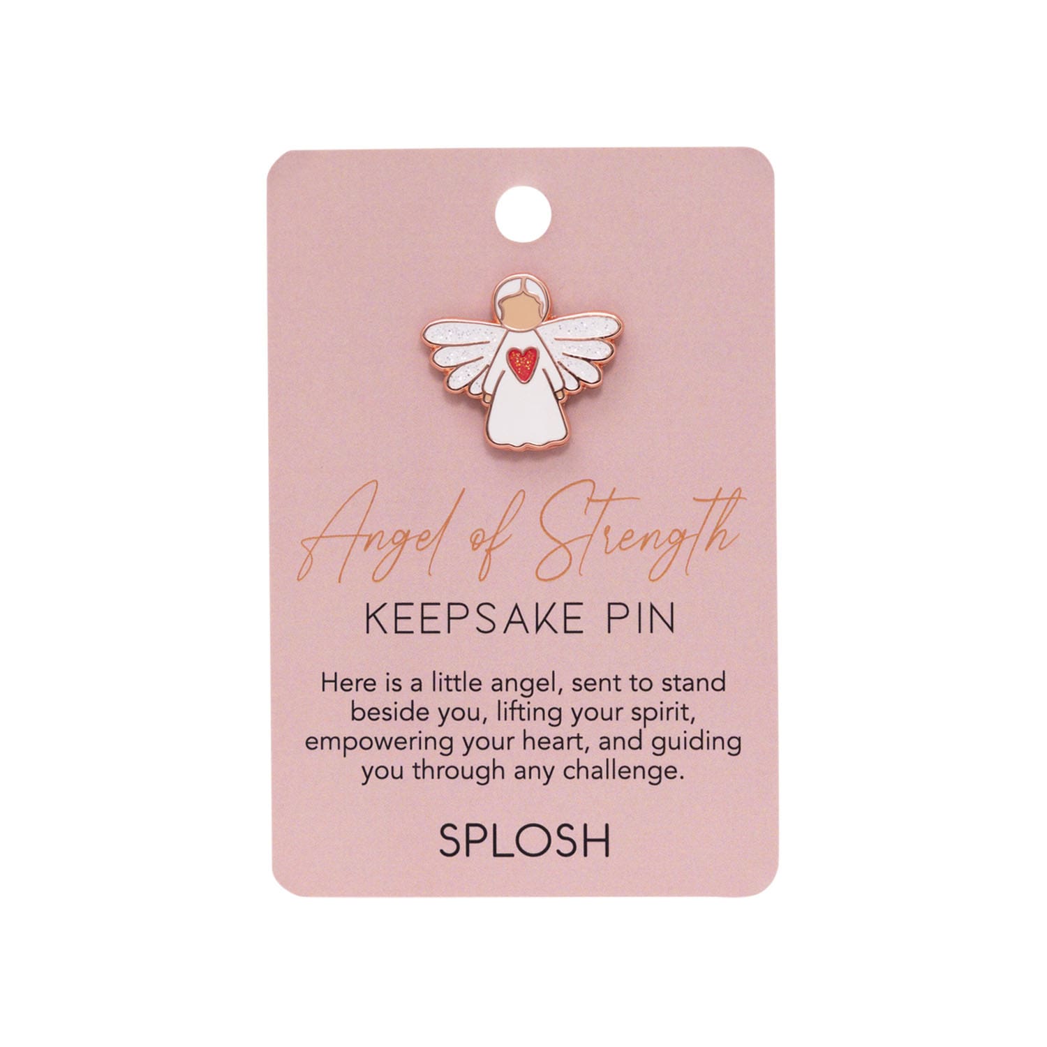 Splosh - Angel of Strength - Keepsake Pin