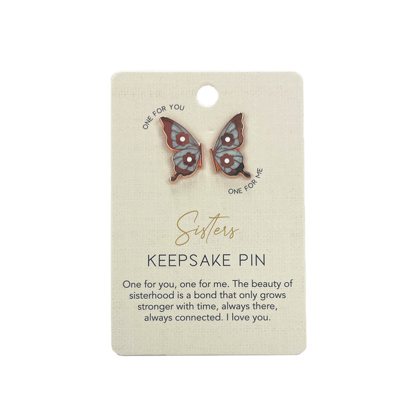 Splosh - Forever Connected Keepsake Pin - Sisters