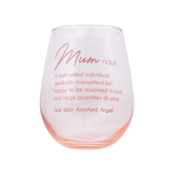 Splosh - Mother's Day - Stemless Wine Glass