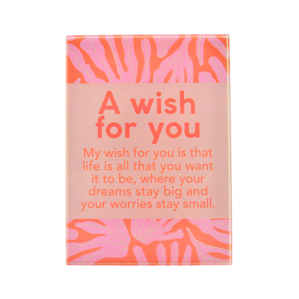 Splosh - Meaningful Magnet  - Wish For You