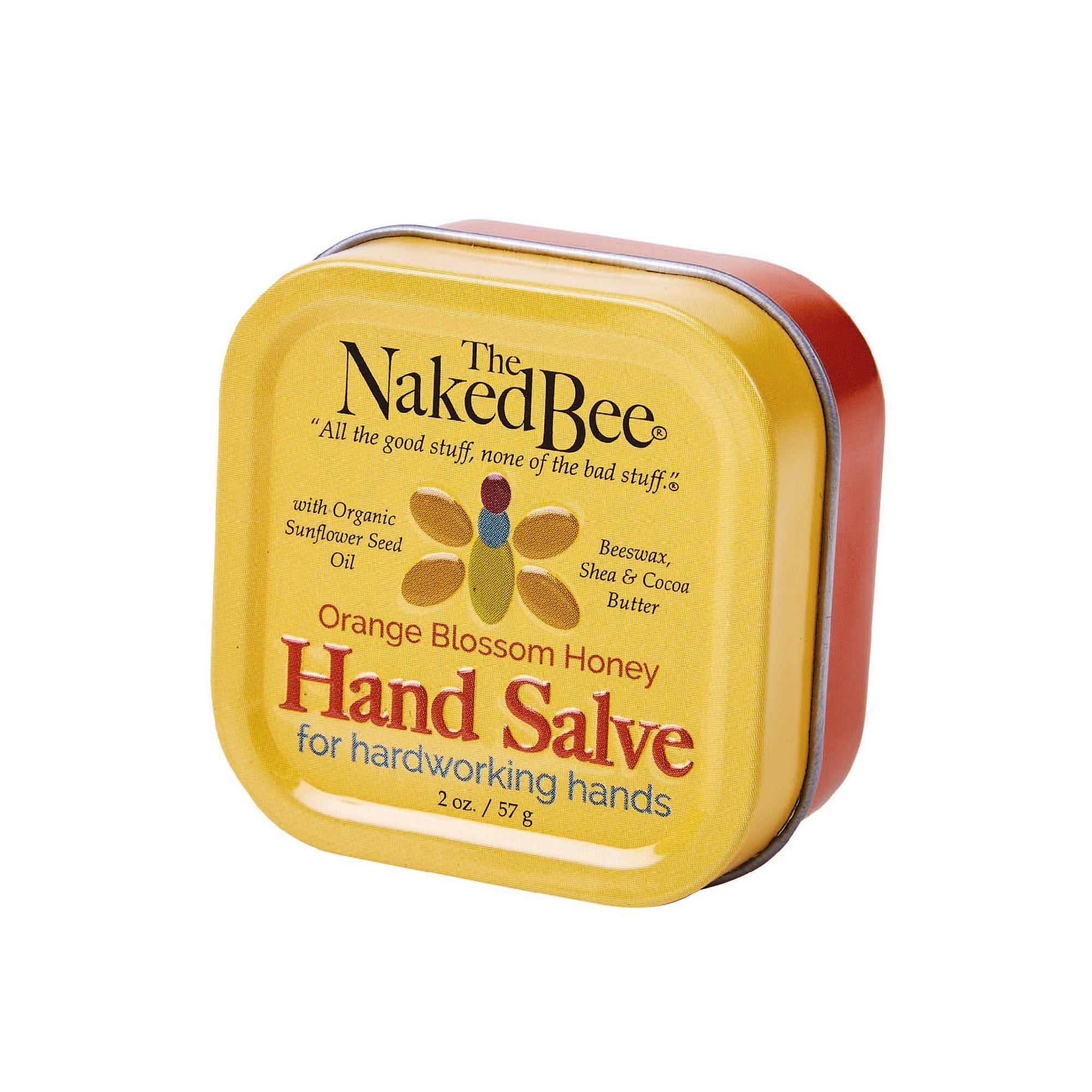 The Naked Bee - Hand Salve 1.5oz - Orange Blossom Honey