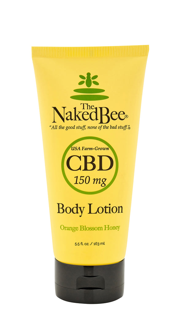 The Naked Bee - Orange Blossom CBD Isolate Body Lotion 5.5oz