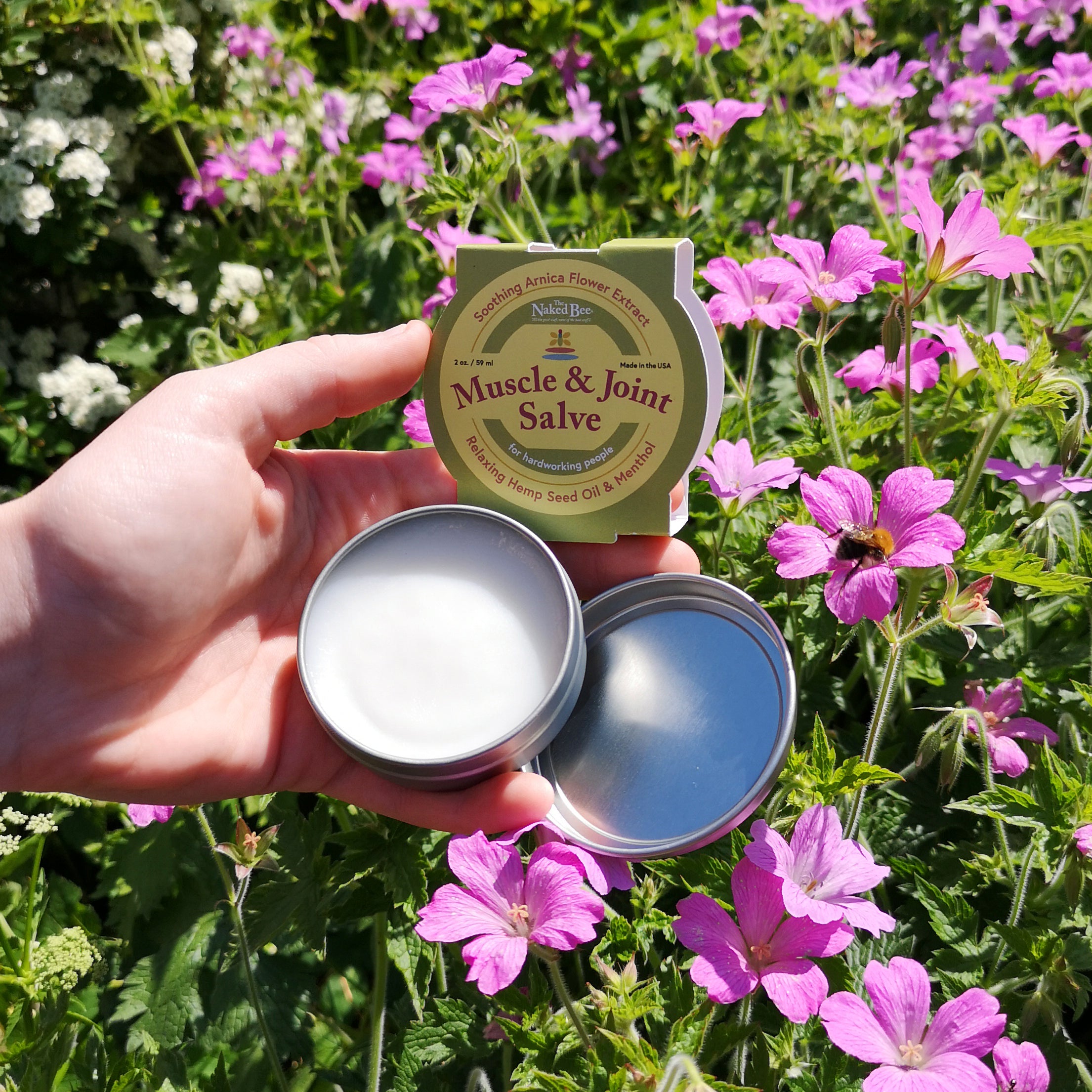 The Naked Bee - Muscle & Joint Salve