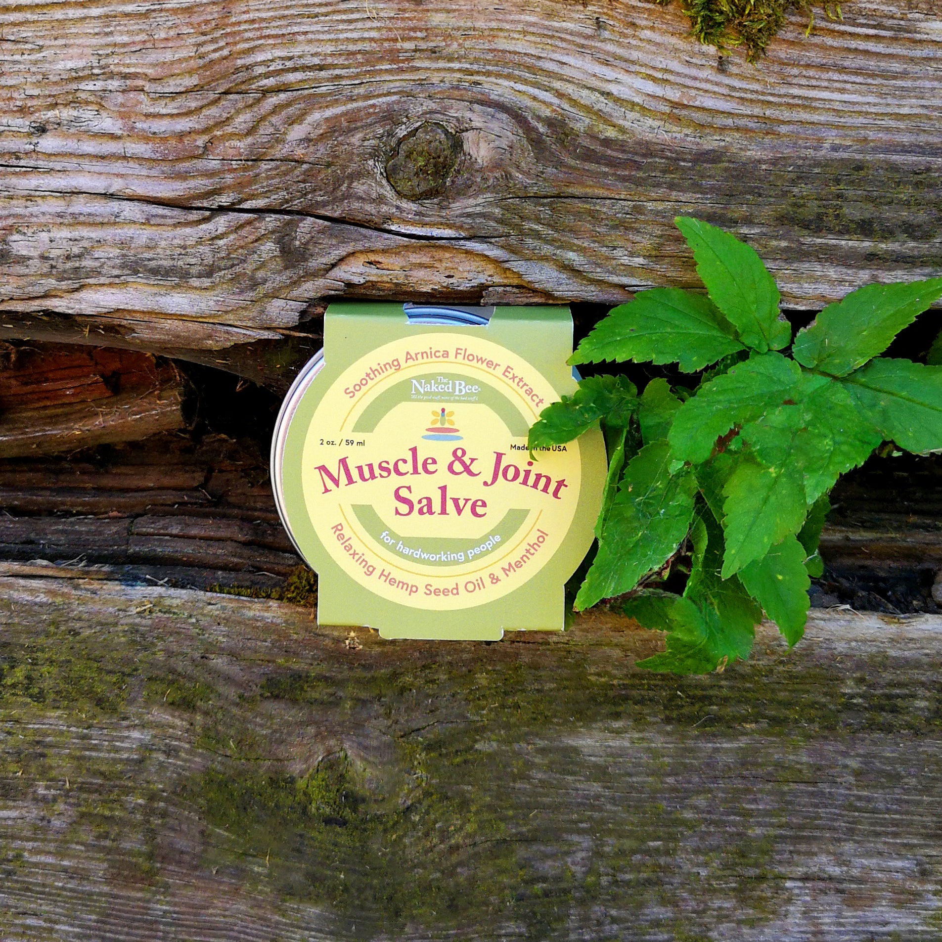 The Naked Bee - Muscle & Joint Salve