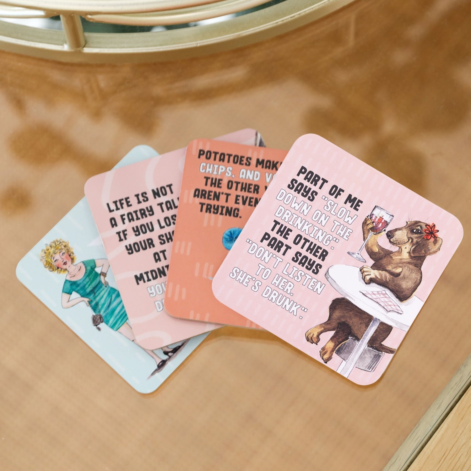 Splosh - Olive & Co. Coaster - Drunk – xystostrade