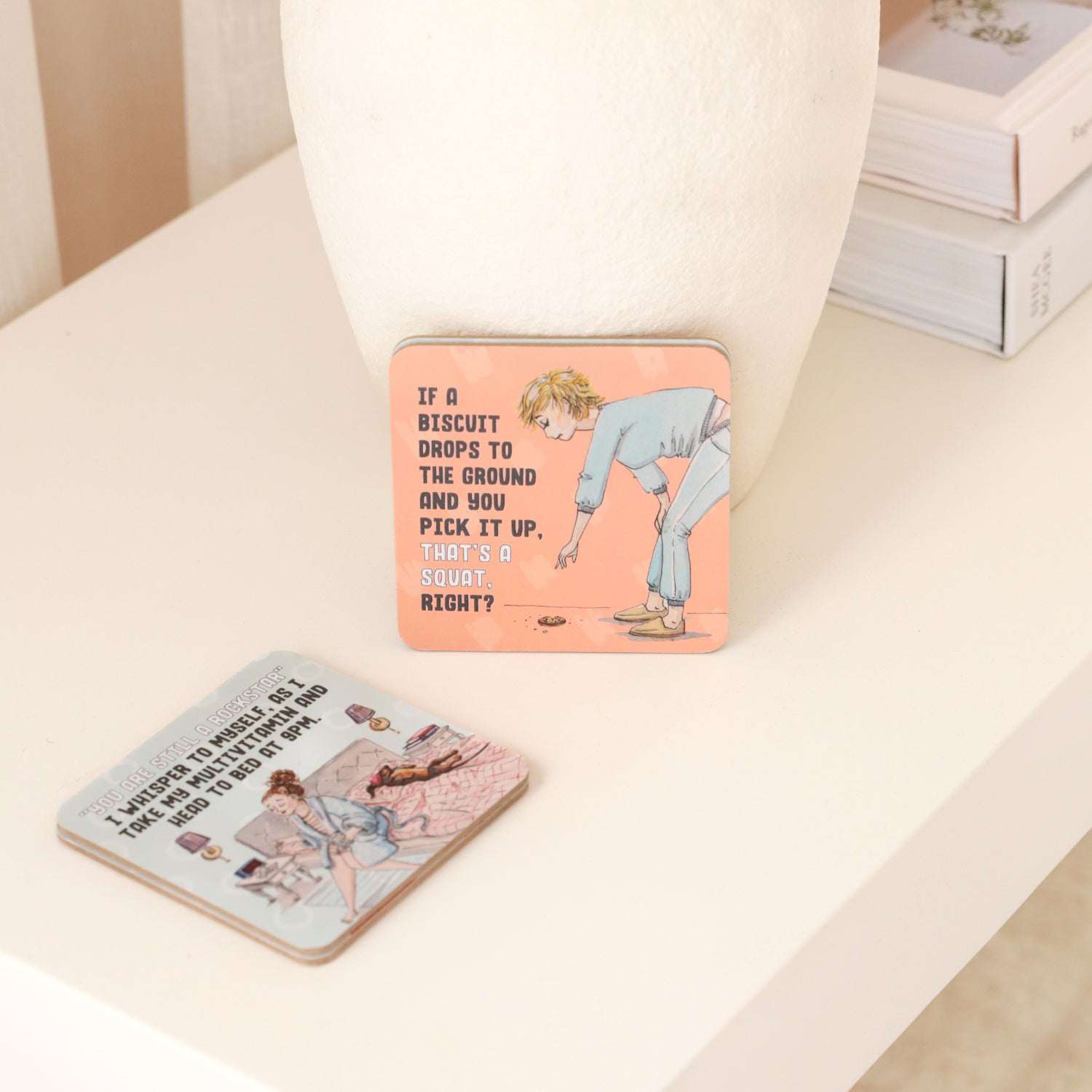 Splosh - Olive & Co. Coaster - Biscuit – xystostrade