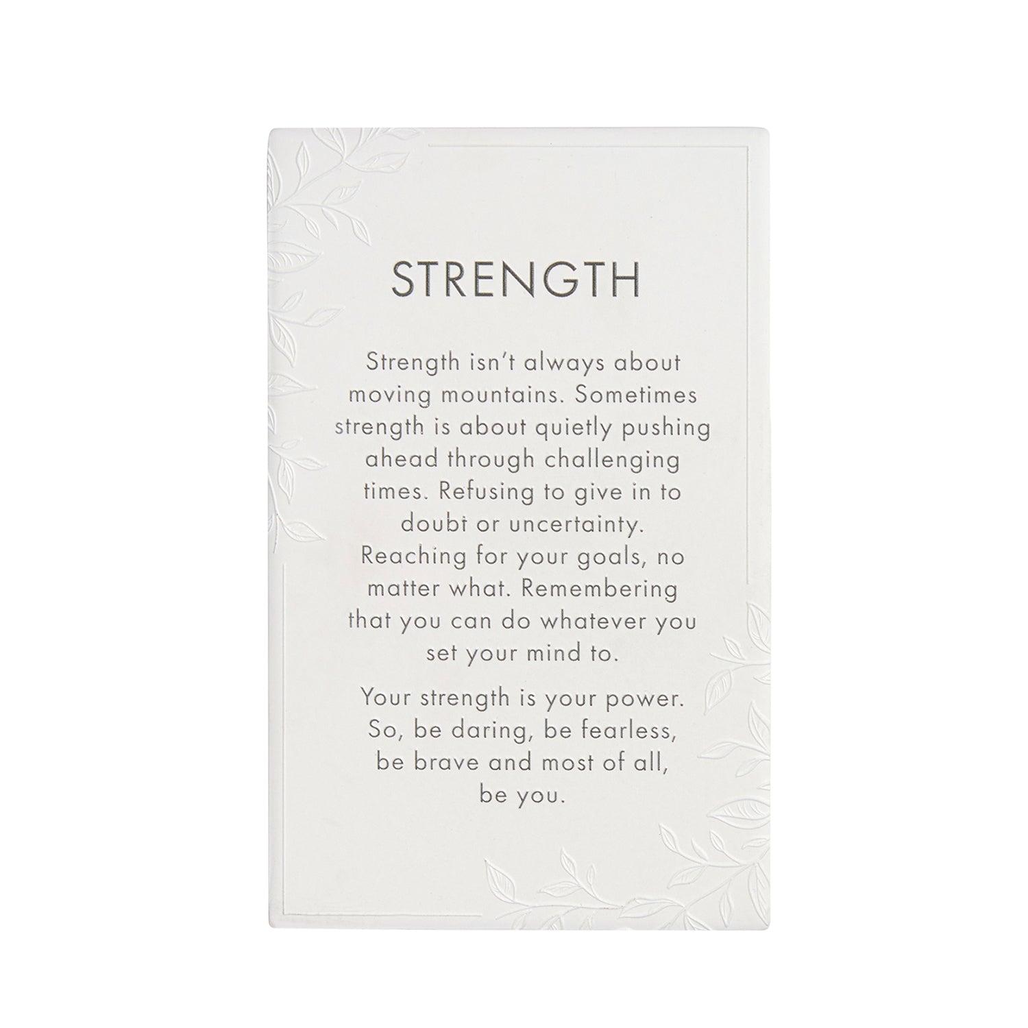 Splosh - Precious Quote - Strength