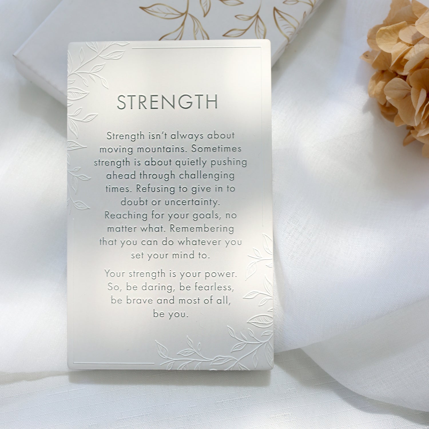Splosh - Precious Quote - Strength