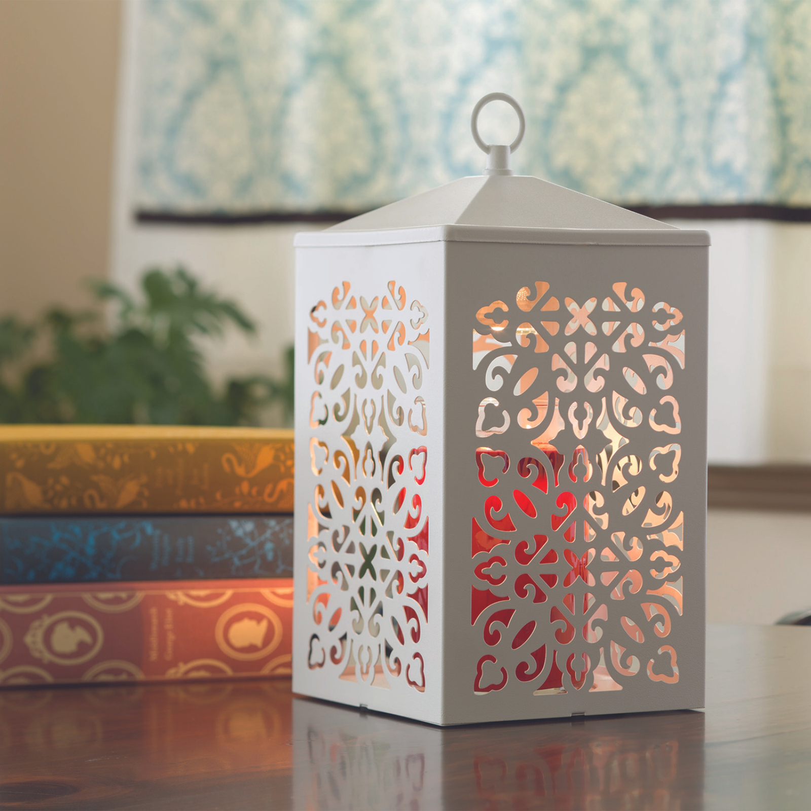 Candle Warmers Etc - Scroll Lamp - White
