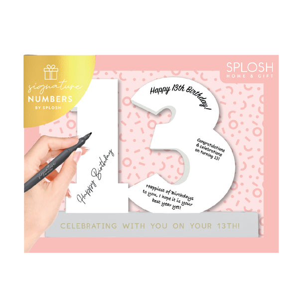 Splosh - 13 Signature Number