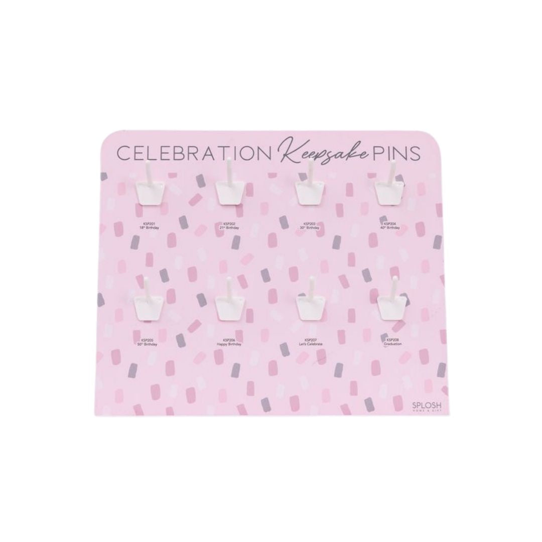 Splosh - Celebration Keepsake Pins Pack