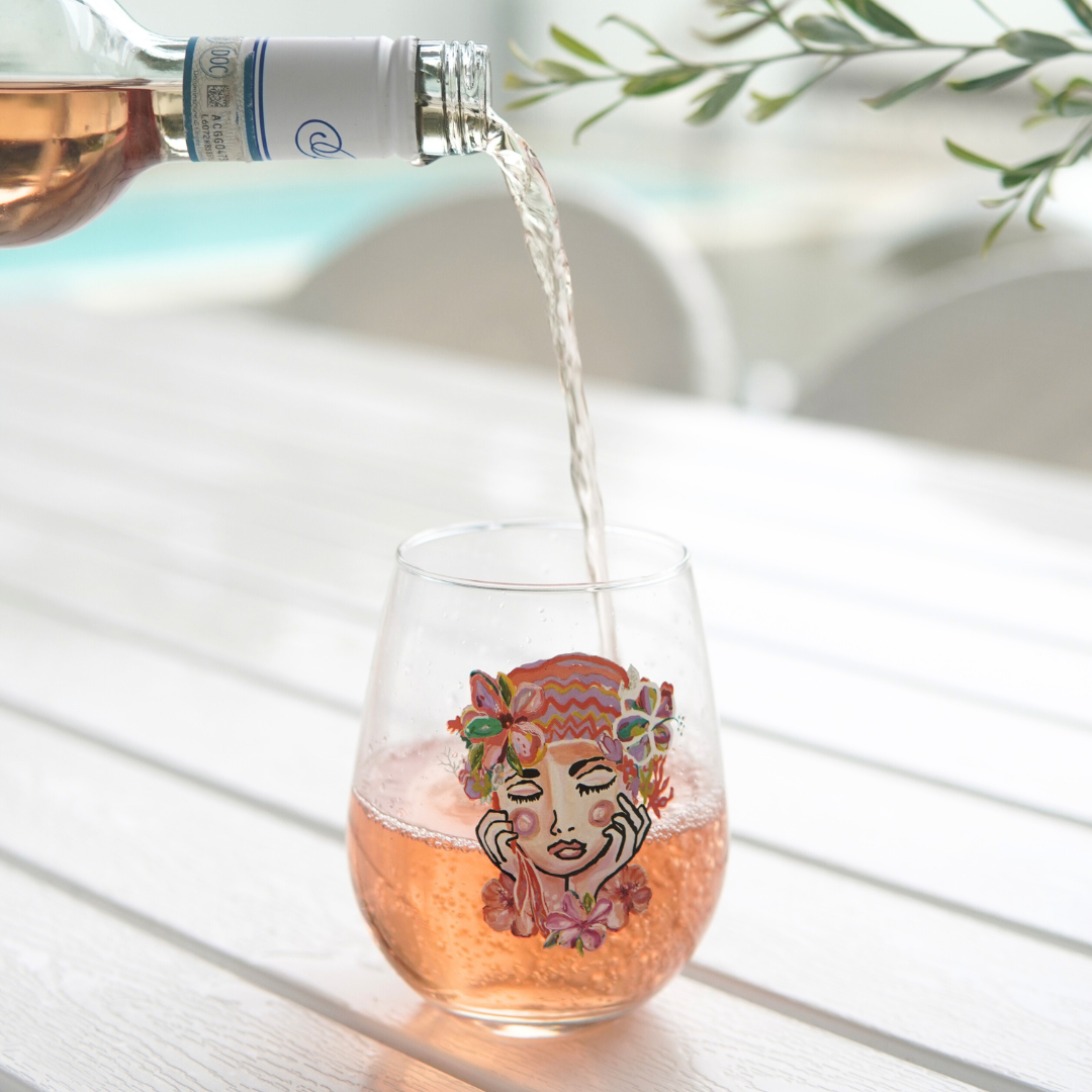 Splosh - Talulah - Lady Stemless Wine Glass