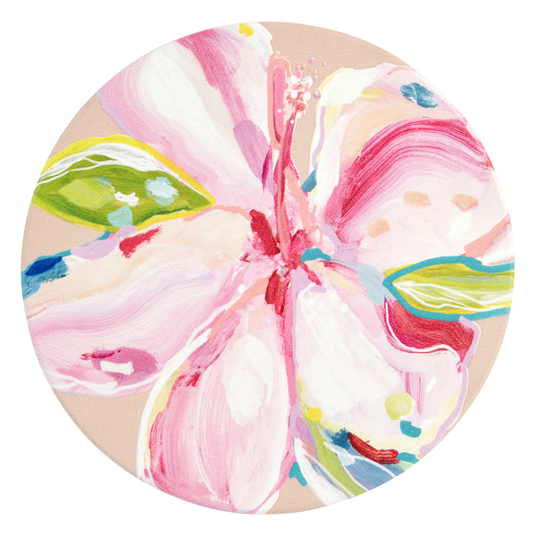 Splosh - Talulah - Ceramic Coaster - Pink Flower