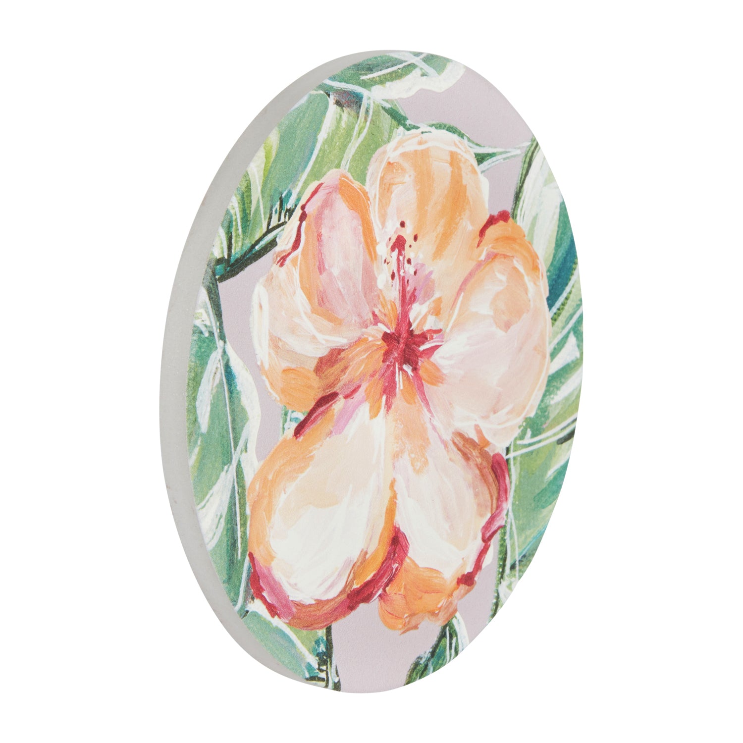 Splosh - Talulah - Ceramic Coaster - Orange Flower