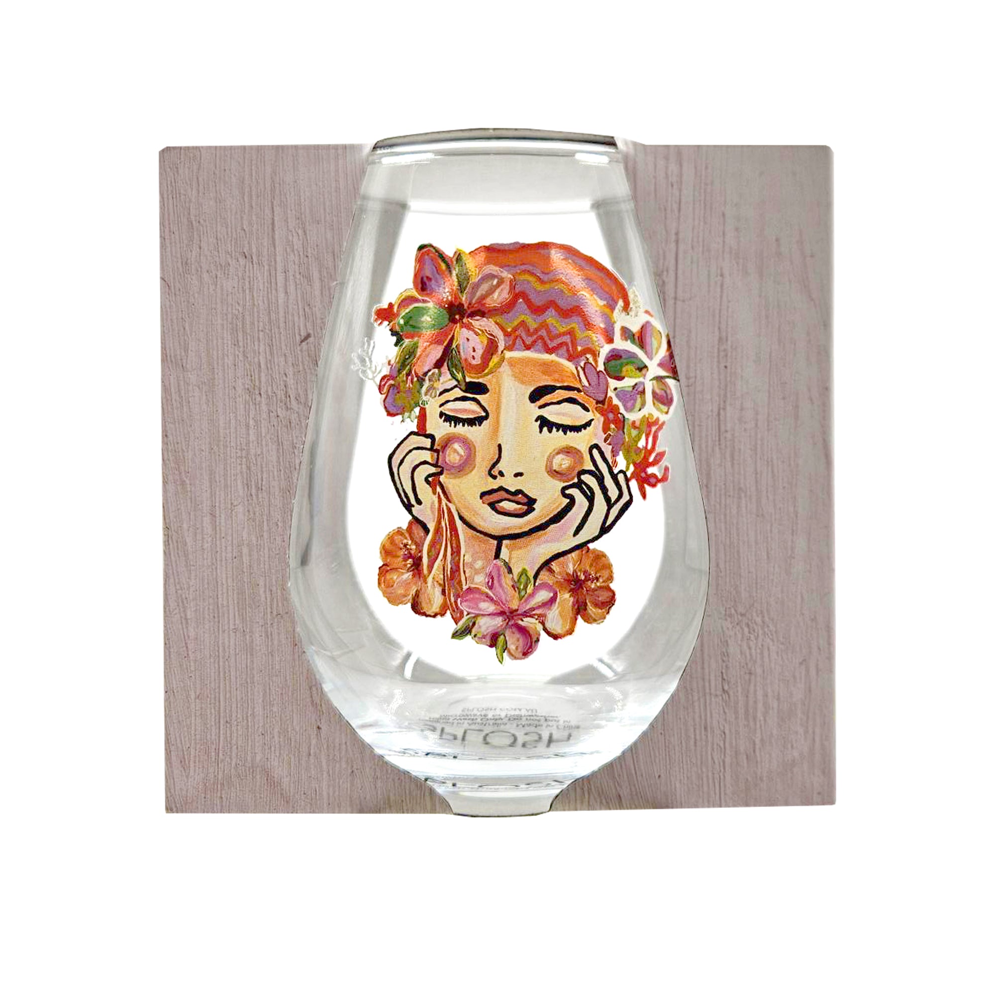 Splosh - Talulah - Lady Stemless Wine Glass
