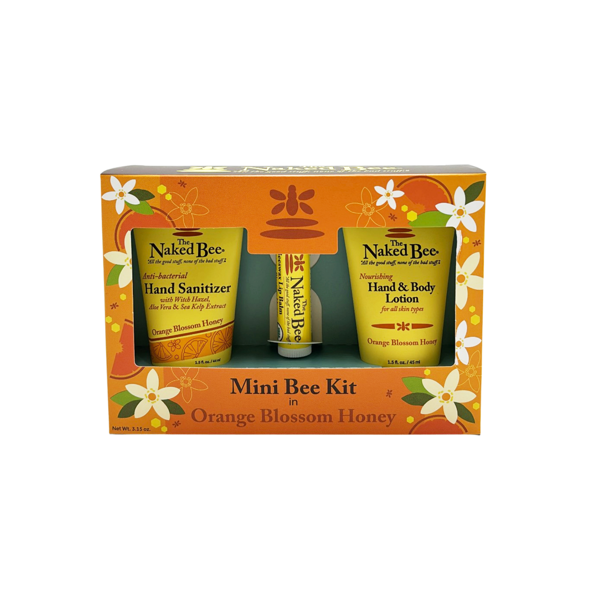 The Naked Bee - Orange Blossom Honey Mini Bee Kit – xystostrade