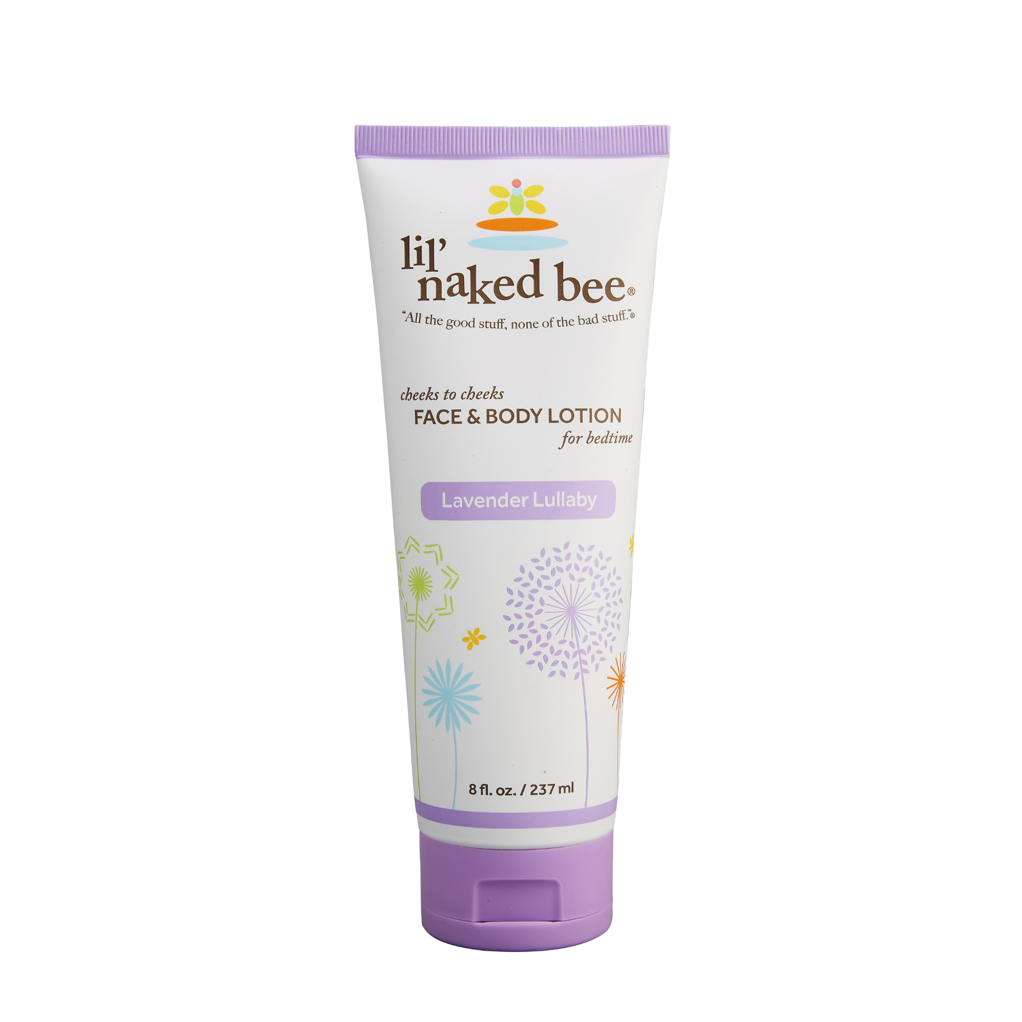 The Naked Bee - Lavender Lullaby Cheeks to Cheeks Face & Body Lotion 8oz
