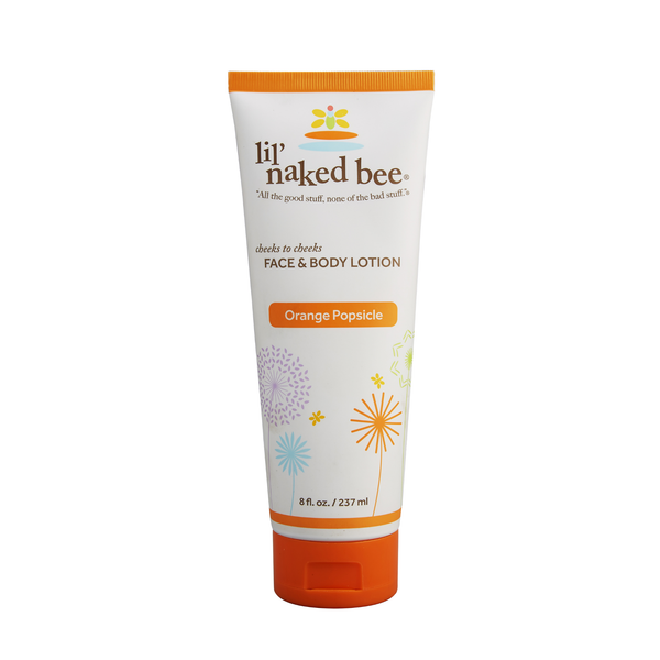 The Naked Bee - Orange Popsicle Cheeks to Cheeks Face & Body Lotion 8oz