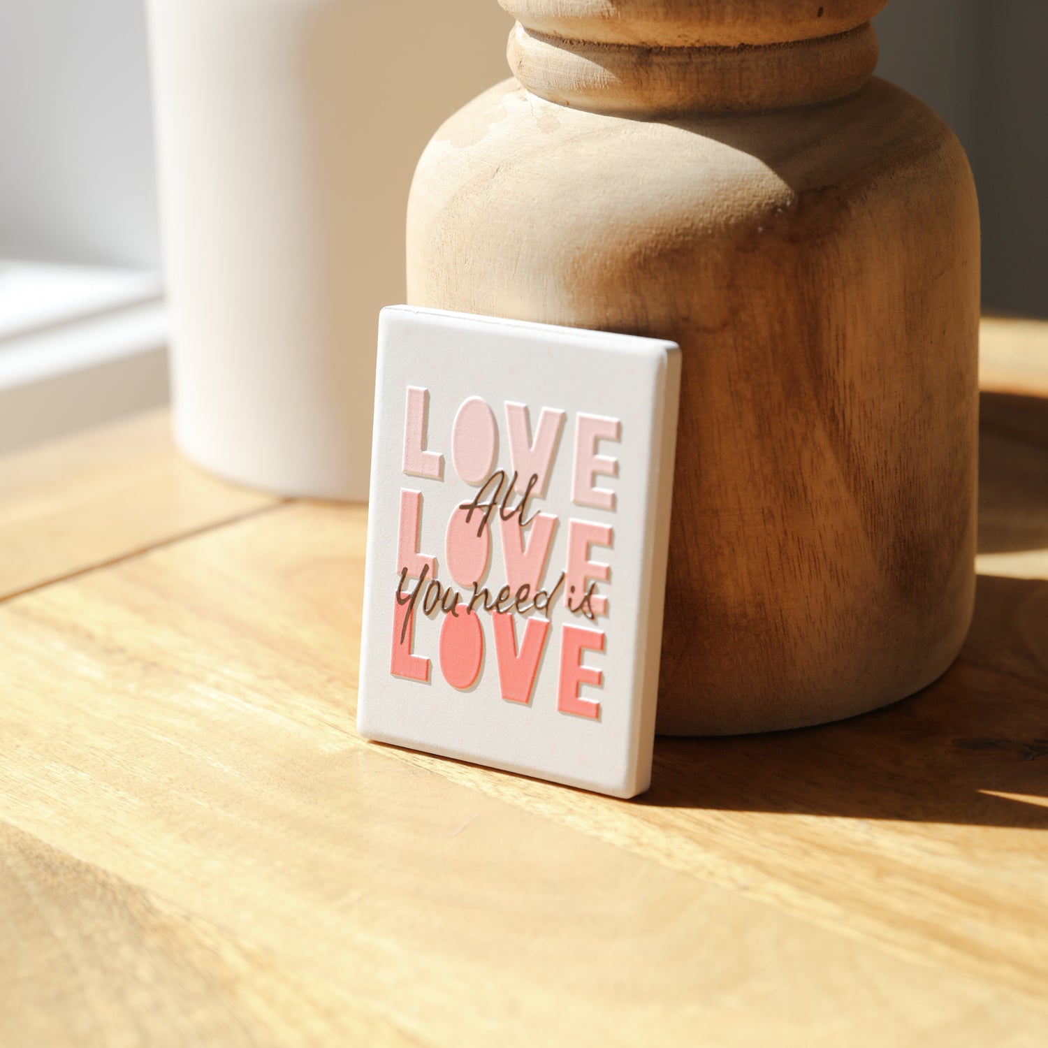 Splosh - Valentine's Day Ceramic Magnet - All You Need