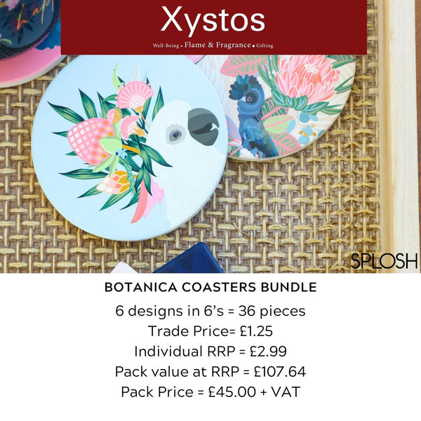 Splosh - Botanica Ceramic Coaster Pack