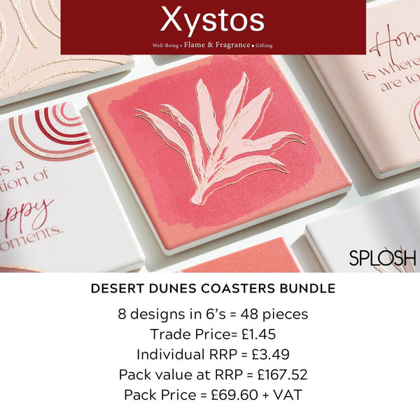 Splosh - Desert Dunes Ceramic Coaster Pack