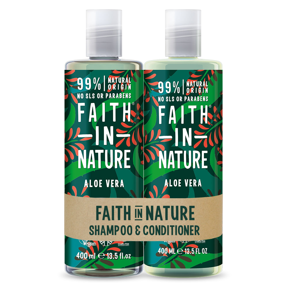 Faith in Nature - Shampoo & Conditioner Giftset - Aloe Vera