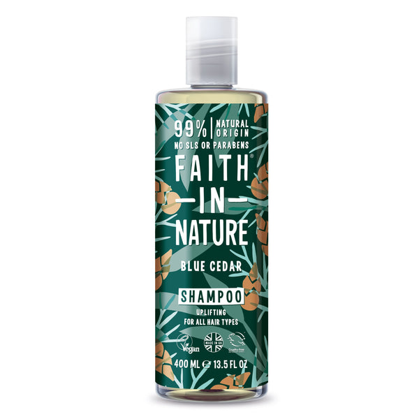 Faith in Nature Shampoo 400ml - Blue Cedar