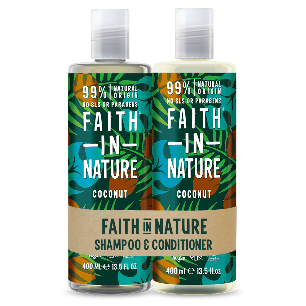 Faith in Nature - Shampoo & Conditioner Giftset - Coconut