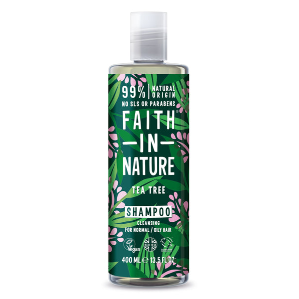 Faith in Nature Shampoo 400ml - Tea Tree