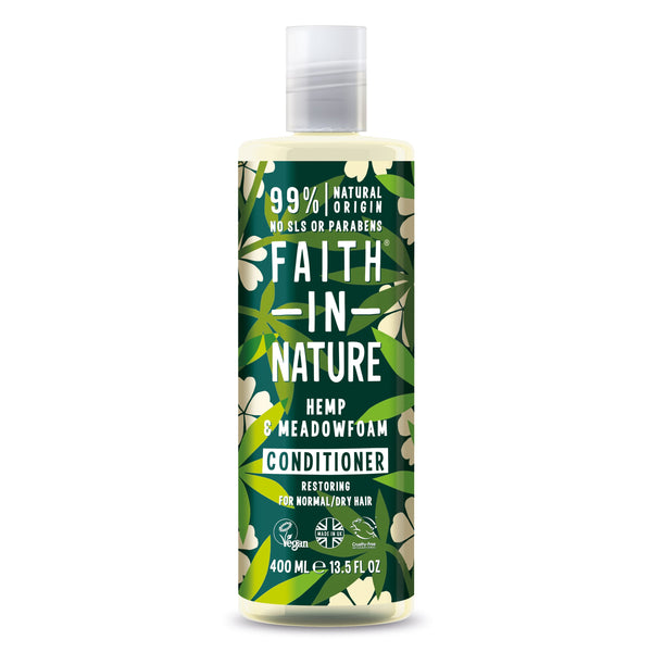 Faith in Nature Conditioner 400ml - Hemp & Meadowfoam