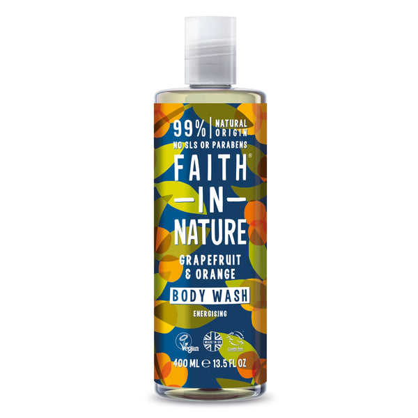 Faith in Nature Body Wash 400ml - Grapefruit & Orange
