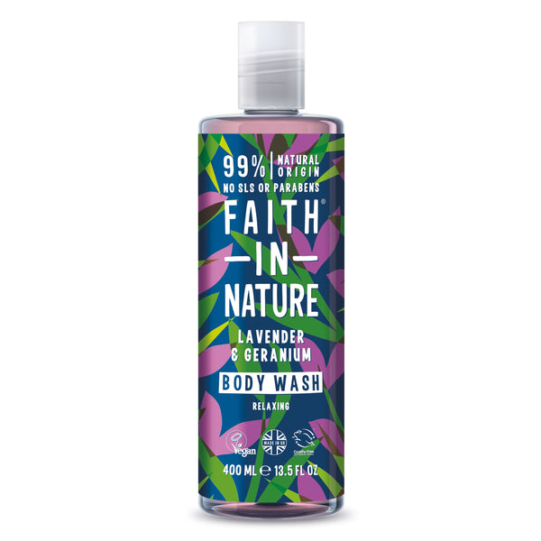 Faith in Nature Body Wash 400ml - Lavender & Geranium