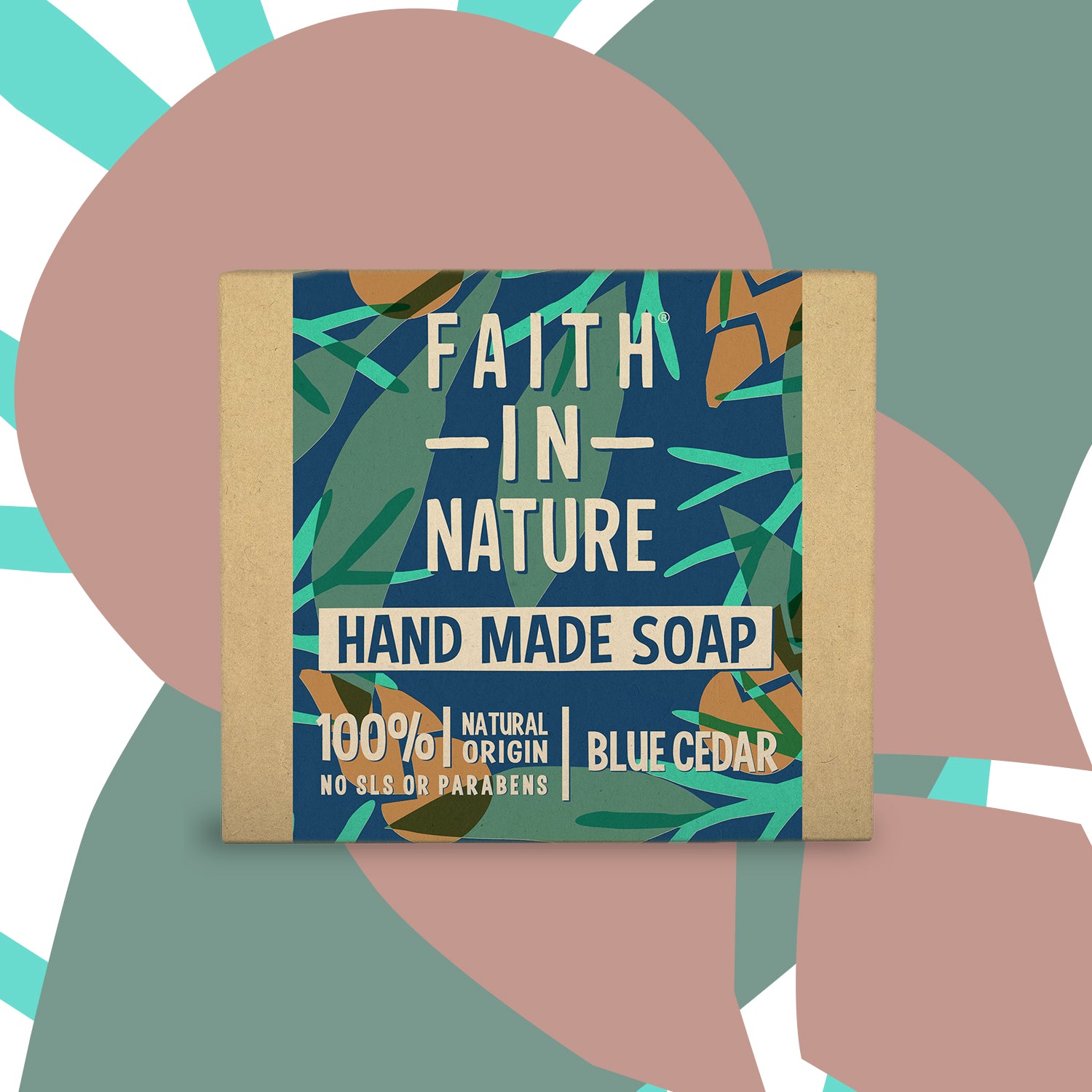 Faith in Nature Boxed Soap 100g - Blue Cedar