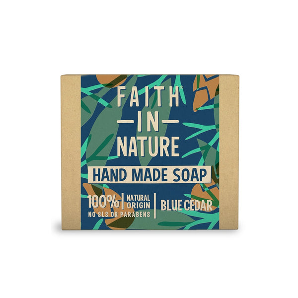 Faith in Nature Boxed Soap 100g - Blue Cedar