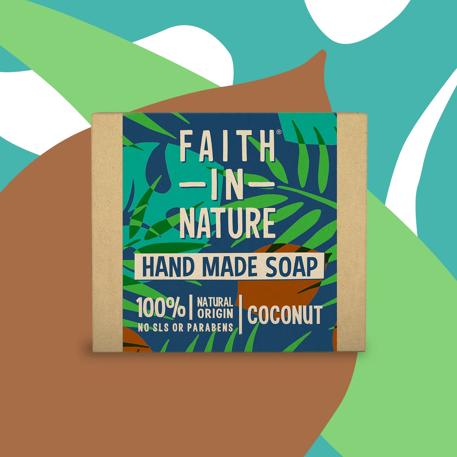 Faith in Nature Boxed Soap 100g - Coconut