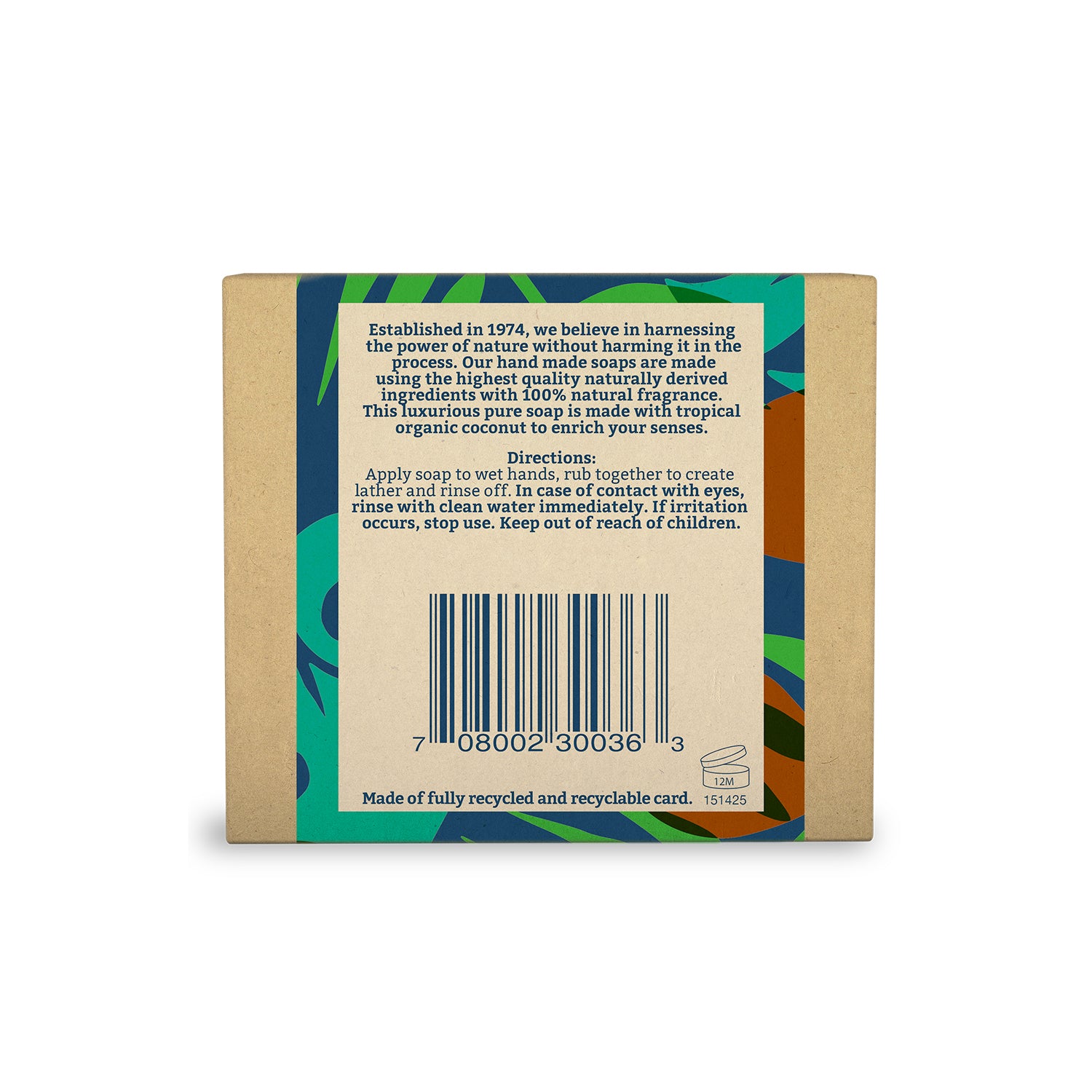 Faith in Nature Boxed Soap 100g - Coconut