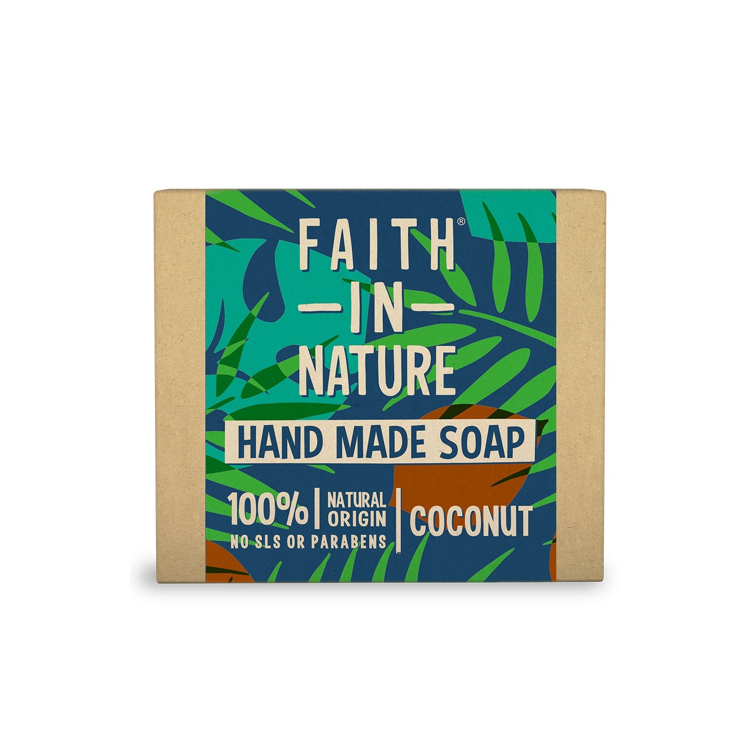 Faith in Nature Boxed Soap 100g - Coconut